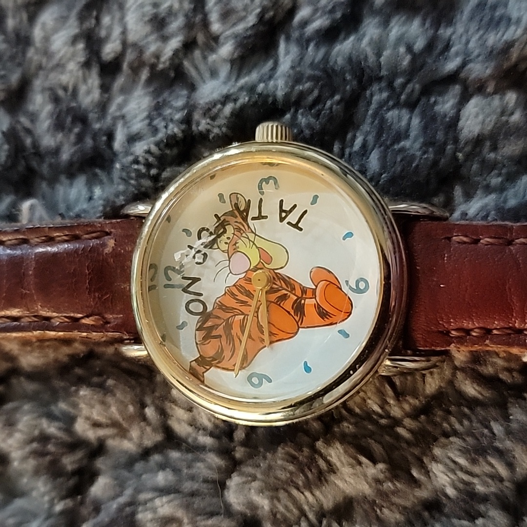 Vintage Pooh Watch Featuring Tigger